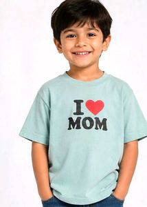 🇦🇺 Girl  &amp; Boy T-shirt I Love Mom unique style