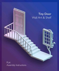 Tiny Door Wall Art & Shelf