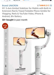 3-Axis Smartphone Gimbal Stabilizer