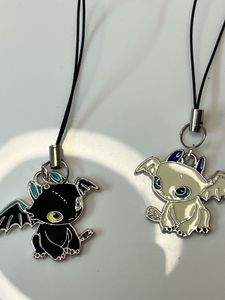 Cute Dragon Charms with Lanyard