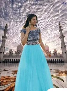 Stunning Sequin &amp; Tulle Gown