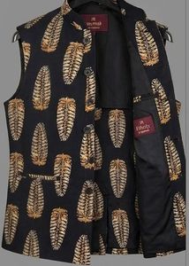 Men's Printed Nehru Jacket