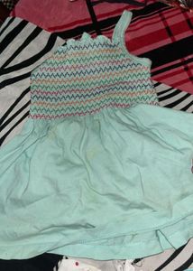 Cute Smocked Baby Dress