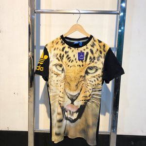 Adidas Leopard Print T-Shirt