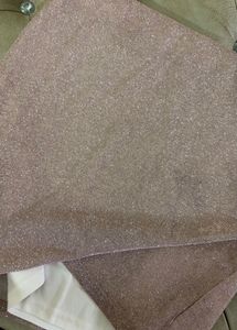 shimmer short skirt