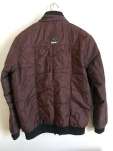 Brown Bomber Jacket - Stylish and Warm