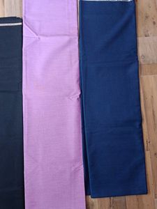 Lot of 4 Plain Fabric Rolls