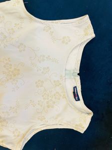 Floral Print Sleeveless Top
