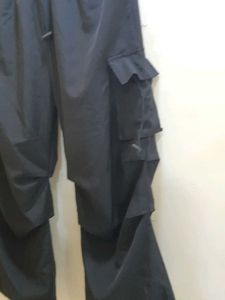 ⛰️Treakking Parachute Black Cargo Pants
