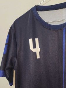 Men's Blue Graphic T-Shirt