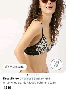 Leopard Print bra