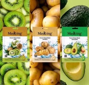 Facial Sheet Mask for Women &amp; Men Combo Pack Of 8