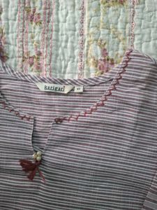 Striped elegant kurthi