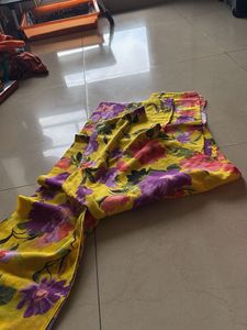 Floral Dupatta And Salwar Set