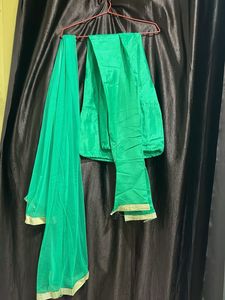 Elegant Green Ethnic Gown