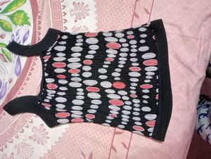 Stylish Patterned Sleeveless Top