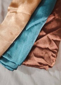 Satin stoles - Set of 3