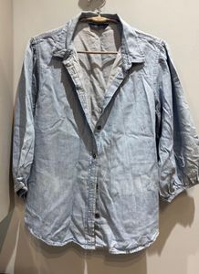 Light Wash Denim Shirt