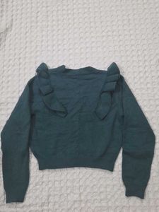 Chic Ruffled Cardigan