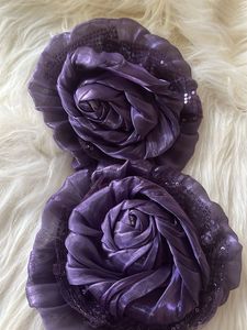 Purple Rose for hairpin/curtains/cushions/etc