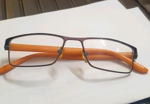 Metalic Frame Reading Plus 1 Progressive Glassess