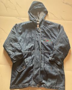 Denim Hooded Jacket