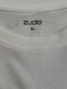 Printed White T-shirt