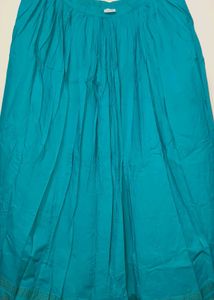 Vibrant Brocade Blouse with max skirt