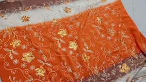 Synthetic Material Saree