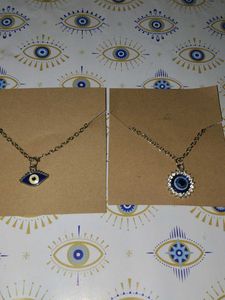 Evil Eye Necklace Set
