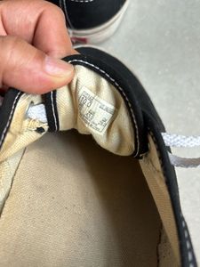 Original Vans Black Converse Shoes