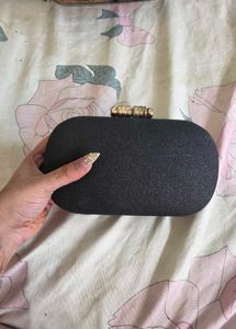 Designer Clutch with Tiger Embellishment