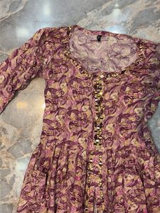 Elegant Paisley Print Kurta