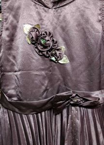 Elegant Purple Gown