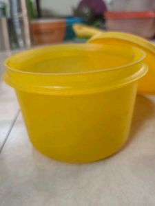 Set of 2 Yellow Tiffin box / Containers