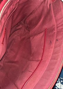 miraggio red bag