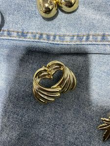 Elegant Gold-Tone Brooch