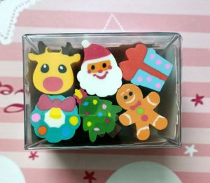 Christmas Design Erasers