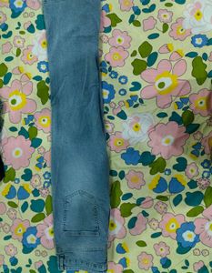Women's Flared Blue Denim Jeans