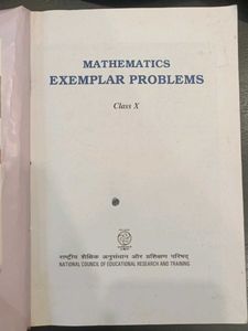 Mathematics Exemplar Problems Class X