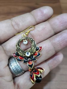 Exquisite Ethnic Jhumka Earrings