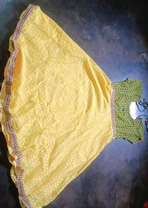 Beautiful Yellow Ethnic Gown