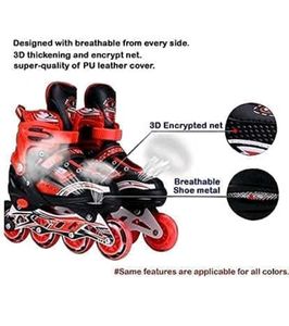 Inline Skates - Red &amp; Black