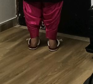 Full 2 Patyala Salwar In Blue Colour And Pink