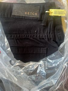 Ketch Men's Casual Chinos - Dusty Rose 32inch