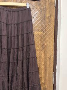 Tiered Maxi Skirt(Brand new )