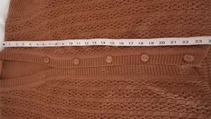 Brown Knit Cardigan