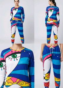 Cute Cartoon Print Lounge Pants