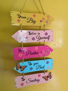 SALE/Inspirational Wall Hanging Decor
