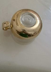 Four golden Glass cups